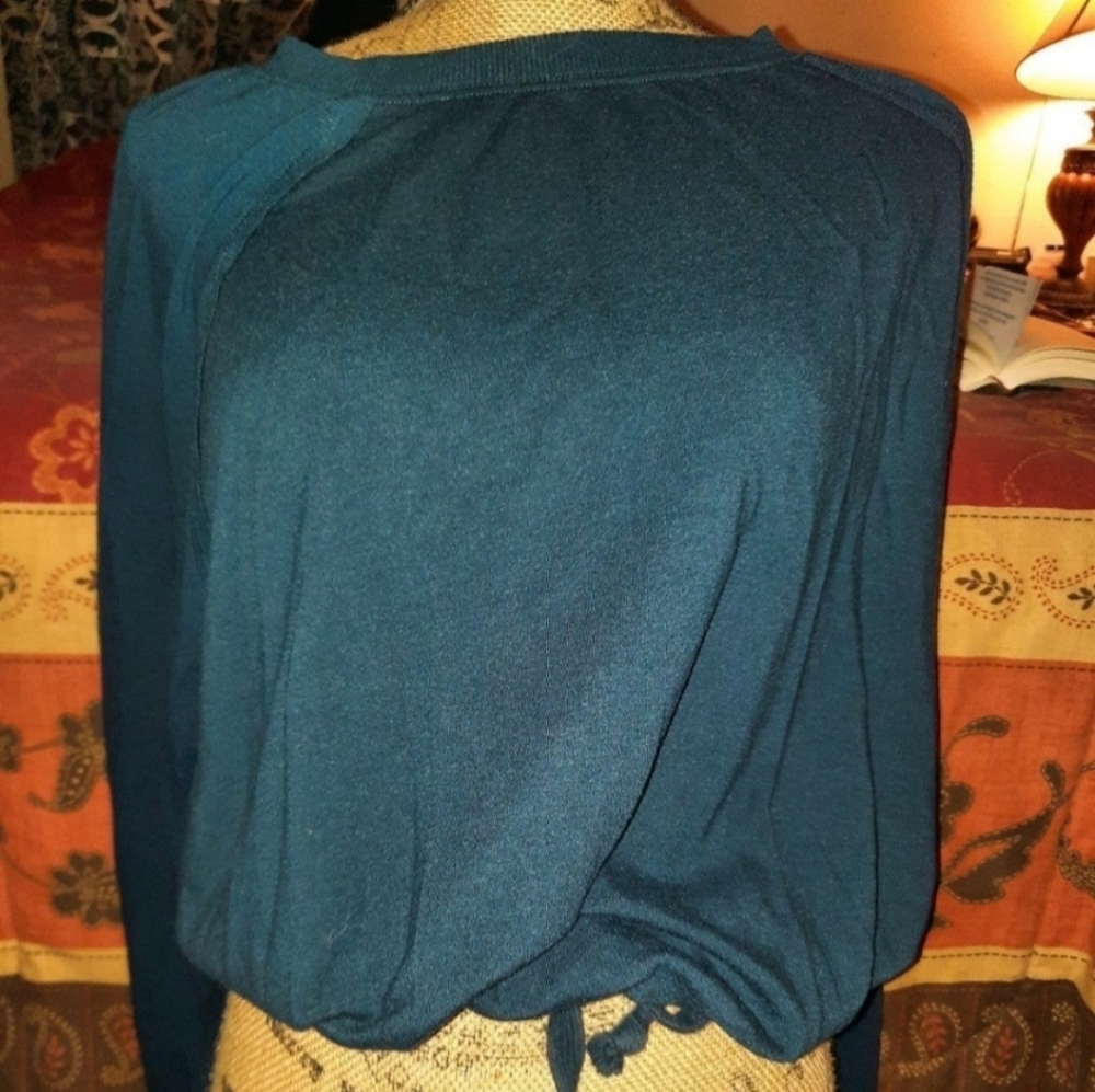 Cinch Waist Sweatshirt
